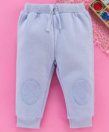 Fox Baby Full Length Fleece Bottoms With Drawstring - Blue Fox Baby Full Length Fleece Bottoms With Drawstring - Blue