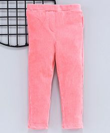 LC Waikiki Solid Full Length Elasticated Pants - Pink LC Waikiki Solid Full Length Elasticated Pants - Pink