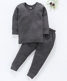 Bodycare Full Sleeves Inner Wear Thermal Set - Grey Bodycare Full Sleeves Inner Wear Thermal Set - Grey