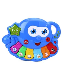 Musical Octopus Shape Piano - Blue