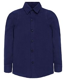 Nick&Jess Solid Full Sleeves Shirt - Dark Blue Nick&Jess Solid Full Sleeves Shirt - Dark Blue
