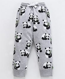 Ventra Full Length Panda Print Lounge Pants - Grey Ventra Full Length Panda Print Lounge Pants - Grey