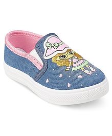 Kittens Shoes Glitter Girl Design Shoes - Light Blue Kittens Shoes Glitter Girl Design Shoes - Light Blue