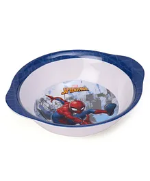 Marvel Bowl With Handle Spider Man Print - Blue White