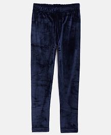 Nins Moda Solid Full Length Leggings - Navy Blue Nins Moda Solid Full Length Leggings - Navy Blue