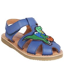 Aria+Nica Dino Detailed Sandals - Blue Aria+Nica Dino Detailed Sandals - Blue