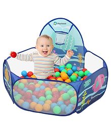 Playhood Sea Ball Pool with 50 Colorful Balls - Multicolor