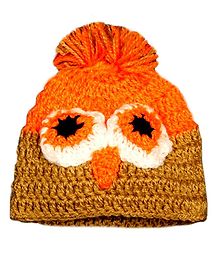 Knits & Knots Owl Cap - Orange Knits & Knots Owl Cap - Orange