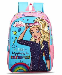 Barbie Rainbows School Bag Multicolor - 18 Inches