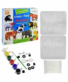 Ekta Create And Paint Animal Moulding Kit