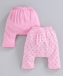 Earth Conscious Pack Of 2 Horse Printed Elasticated Diaper Pants - Pink Earth Conscious Pack Of 2 Horse Printed Elasticated Diaper Pants - Pink