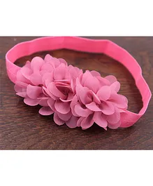Bellazaara Flower Detailed Headband - Pink