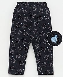 Fido Three Fourth Leggings Star Print - Black Fido Three Fourth Leggings Star Print - Black