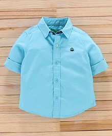 UCB Full Sleeves Solid Shirt - Blue UCB Full Sleeves Solid Shirt - Blue