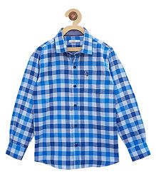 Campana Full Sleeves Check Shirt - Blue Campana Full Sleeves Check Shirt - Blue