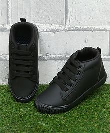 D'chica Bro Solid Ankle Length Shoes - Black D'chica Bro Solid Ankle Length Shoes - Black