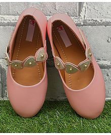 D'chica Heart Strap Detailing Mary Jane - Light Pink D'chica Heart Strap Detailing Mary Jane - Light Pink