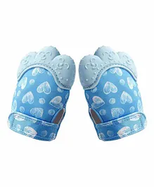 Ole Baby Silicone Mitten Teether Pack of 2 - Blue