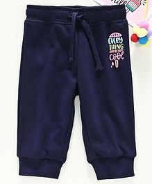 Vitamins Lounge Pant Text Print - Navy Blue Vitamins Lounge Pant Text Print - Navy Blue