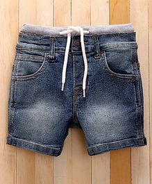 UCB Drawstring Waist Shorts - Blue UCB Drawstring Waist Shorts - Blue