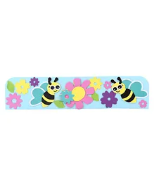 Honey Bee Themed Wall Sticker - Multicolour