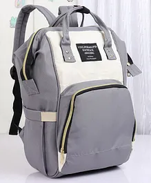 Backpack Style Diaper Bag - Grey