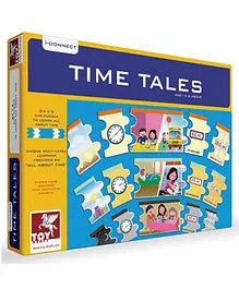Toykraft Time Table Jigsaw Puzzle Set Multicolor - 120 Pieces