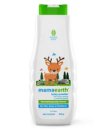 mamaearth Dusting Powder with Organic Oatmeal & Arrowroot Powder for Babies - 300 g