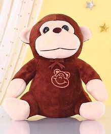 Zoe Monkey Soft Toy Brown - Height 20 cm