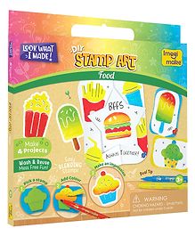 Imagi Make Stamp Art Food Kit - Multicolour