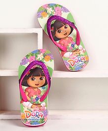 Dora Flip Flops Printed - Purple Dora Flip Flops Printed - Purple
