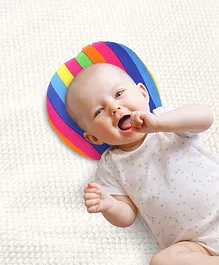 Babyhug Cotton Baby Pillow Stripes Print - Multicolor