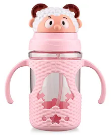 Sipper Cup with Twin Handle - Light Pink