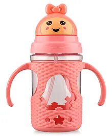 Sipper Cup with Twin Handle - Dark Pink