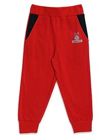KIDSCRAFT Bunny Print Pajama - Red KIDSCRAFT Bunny Print Pajama - Red