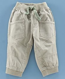 Cucumber Knee Length Cotton Shorts - Light Grey Cucumber Knee Length Cotton Shorts - Light Grey