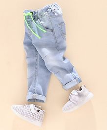 Vitamins Full Length Trousers - Ice Blue Vitamins Full Length Trousers - Ice Blue