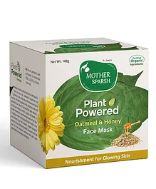 Mother Sparsh Plant Powered Oatmeal & Honey Face Mask - 100 gm