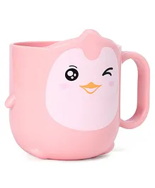Polypropylene Cup with Handle Pink - 350 ml