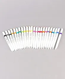 Kokuyo Camlin Harry Potter Theme Brush Pen Set - 24 Shades (Package may vary)