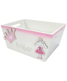 Kidoz Princess Utility Container - Pink And White