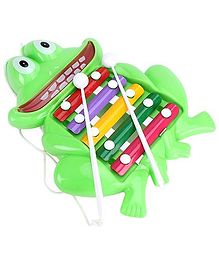 Prime Creations Pull Along Frog Xylophone (Color May Vary)