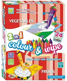 Ekta Colour And Wipe - Vegetables And Fruits