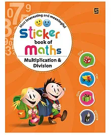 Sticker Book of Maths Multiplication - English
