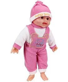 Smiles Creation Laughing Doll Pink - Length 38 cm