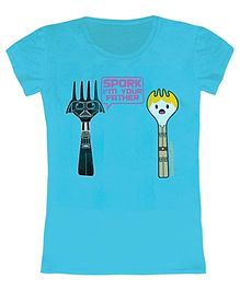 Spork Toddler Tee - Aqua Spork Toddler Tee - Aqua