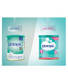 Dexolac Stage 1 Infant Formula Milk Powder Tin Pack - 400 gm