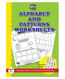 Creativity 4 Tots Alphabet And Pattern Writing 34 Working Sheets - English