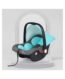 R for Rabbit Picaboo Rear Facing Infant Car Seat Cum Carry Cot - Grey And Blue