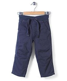 Sela Full Length Pants - Navy Blue Sela Full Length Pants - Navy Blue